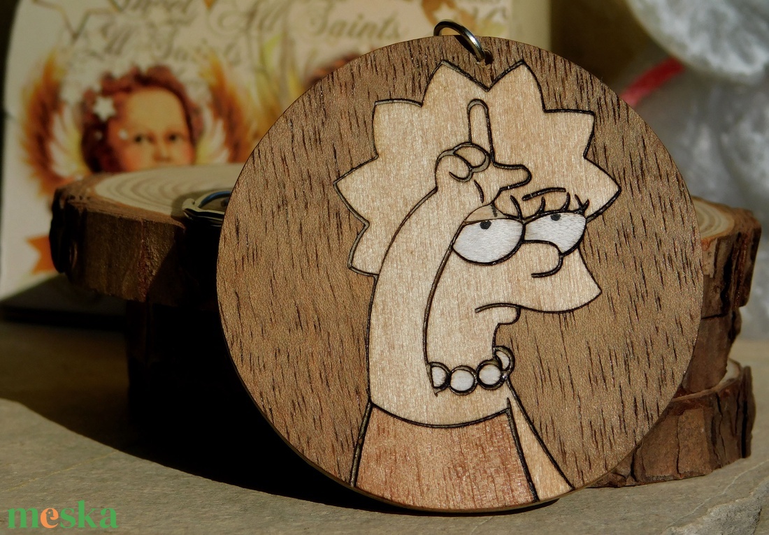 Ajándék Lisa simpson, lúzer fa kulcstartó/mágnes (Intarzia) - táska & tok - kulcstartó & táskadísz - kulcstartó - Meska.hu Ajándék Lisa simpson, lúzer fa kulcstartó/mágnes (Intarzia) - táska & tok - kulcstartó & táskadísz - kulcstartó - Meska.hu
