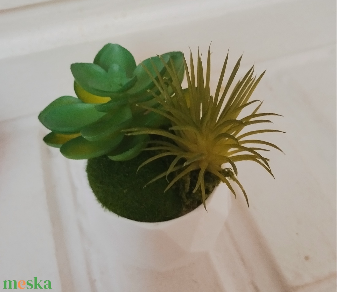 Pozsgás asztali dekor - otthon & életmód - dekoráció - virágdísz és tartó - csokor & virágdísz - Meska.hu