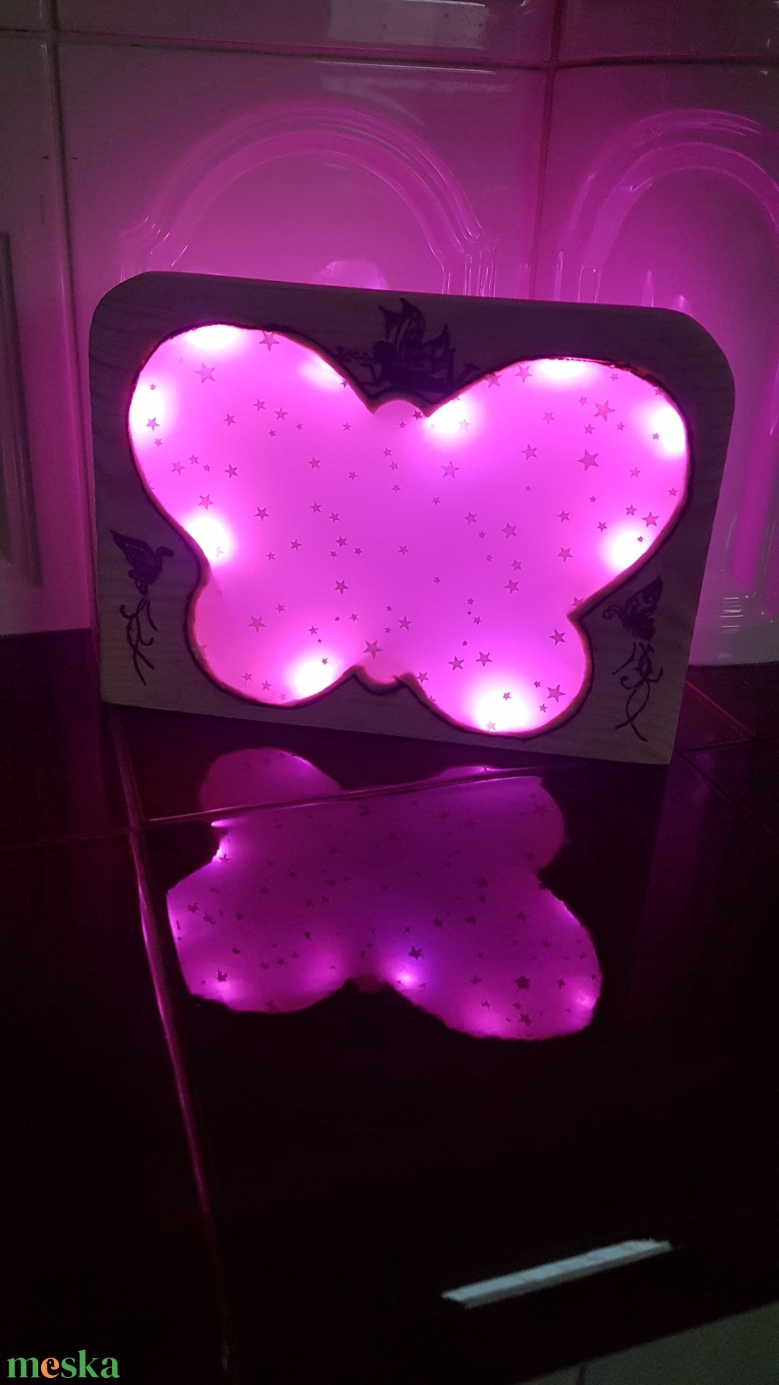 LED lámpa, pillangó - otthon & lakás - lámpa - Meska.hu LED lámpa, pillangó - otthon & lakás - lámpa - Meska.hu