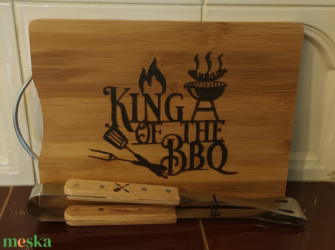 King of the BBQ, grillező szett - otthon & lakás - ház & kert - bográcsozás, grillezés - Meska.hu King of the BBQ, grillező szett - otthon & lakás - ház & kert - bográcsozás, grillezés - Meska.hu