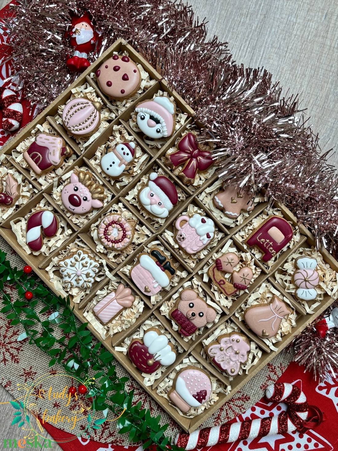 Mézeskalács Adventi naptár - karácsony - adventi díszek - adventi naptár - Meska.hu Mézeskalács Adventi naptár - karácsony - adventi díszek - adventi naptár - Meska.hu