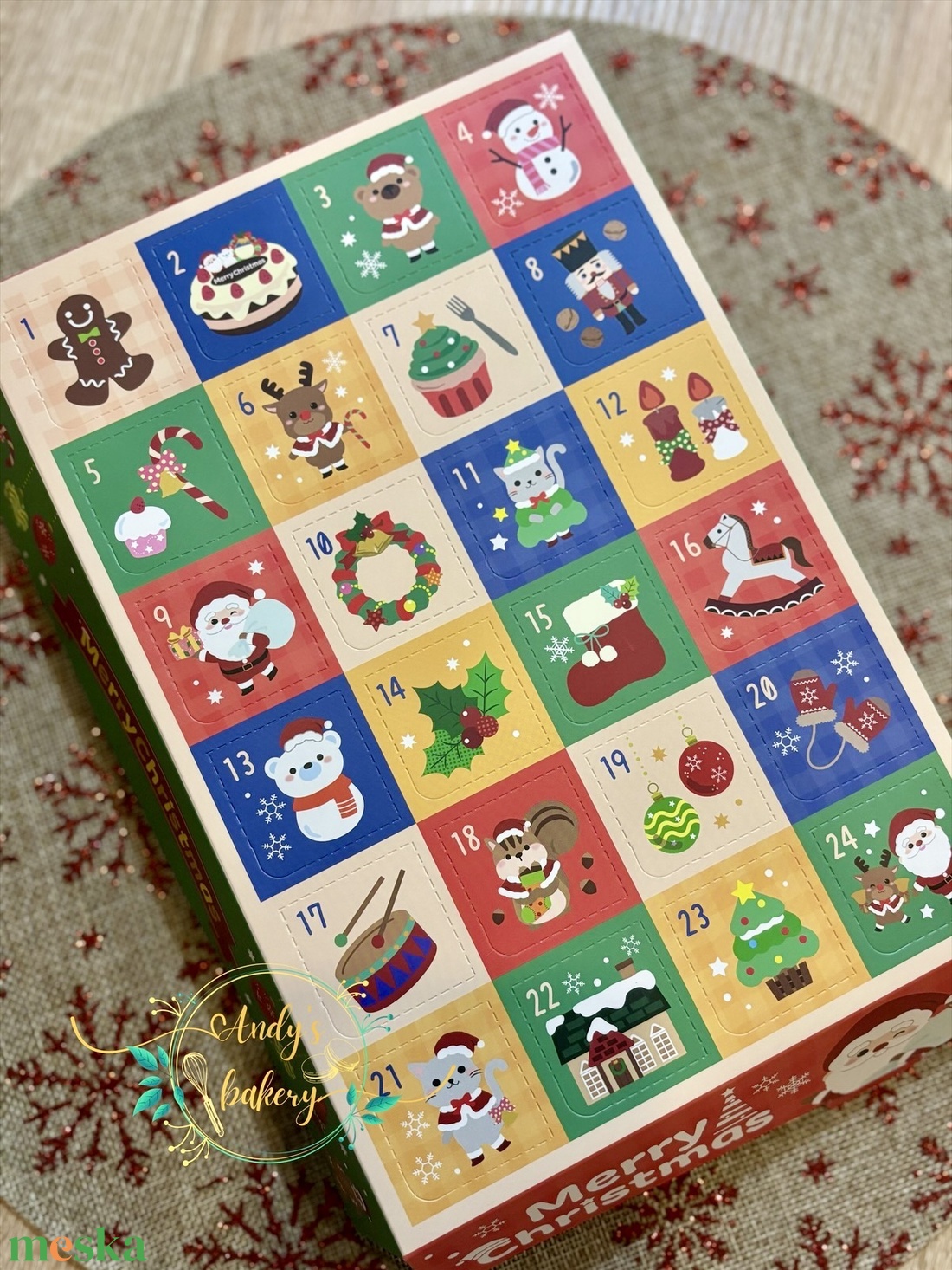 Mézeskalács Adventi naptár - karácsony - adventi díszek - adventi naptár - Meska.hu Mézeskalács Adventi naptár - karácsony - adventi díszek - adventi naptár - Meska.hu