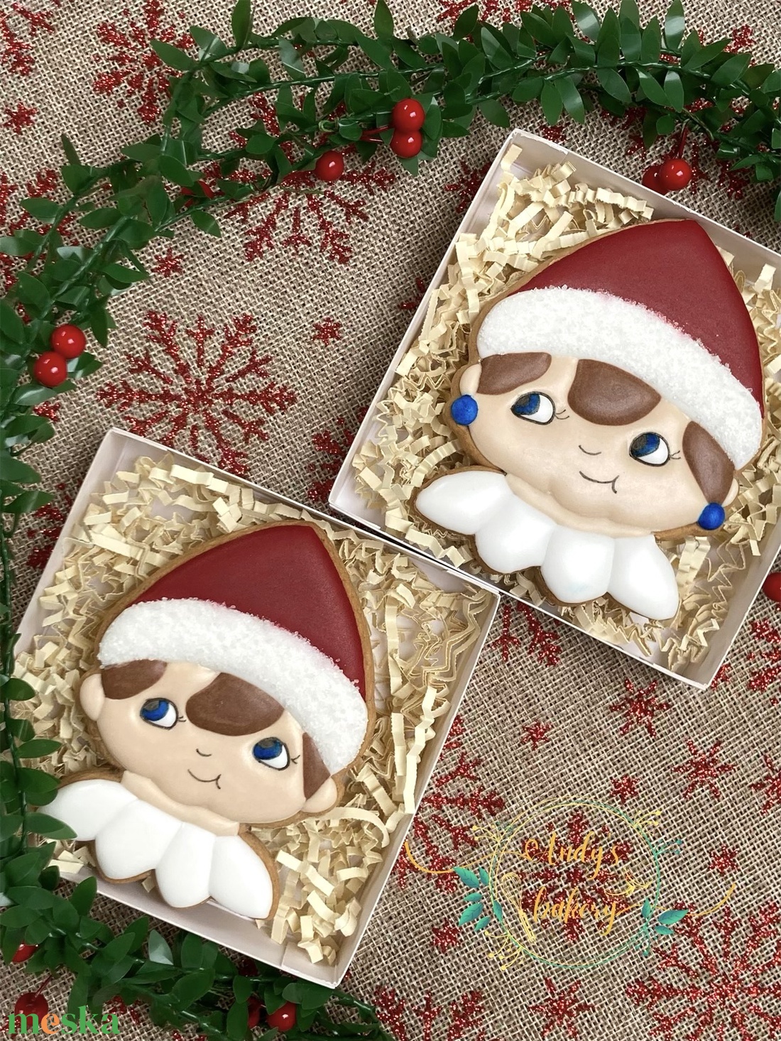 Elf manó mézeskalácsból - karácsony - mikulás - mikulás ajándékok - Meska.hu