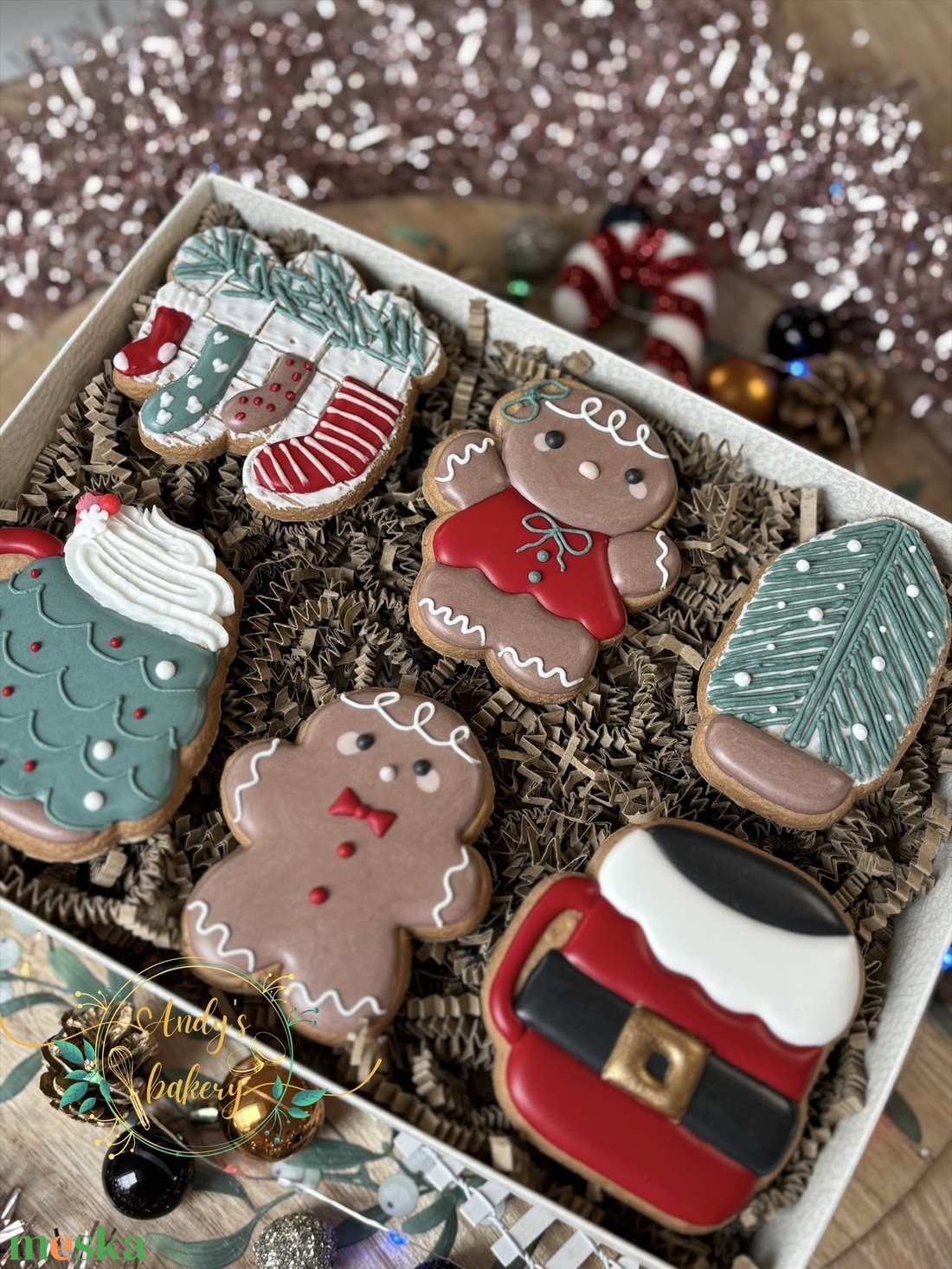 Karácsonyi hangulat méziékkel - élelmiszer - gourmet ajándékcsomag - Meska.hu