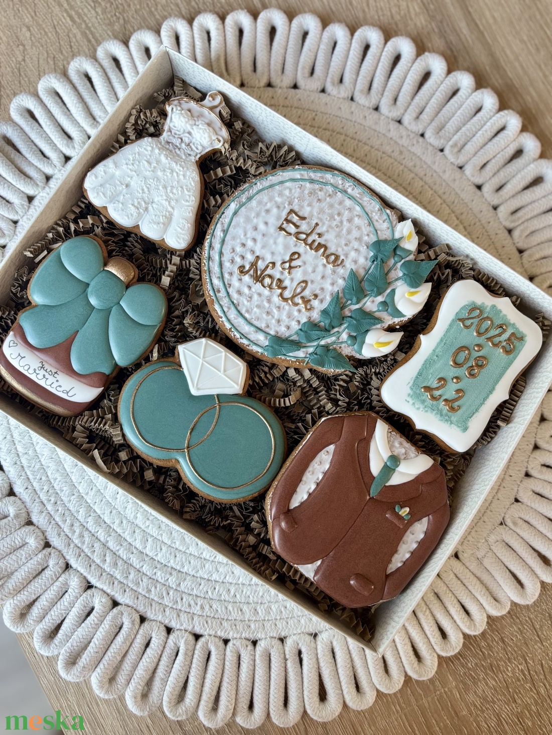 Esküvői nászajándék - élelmiszer - gourmet ajándékcsomag - Meska.hu