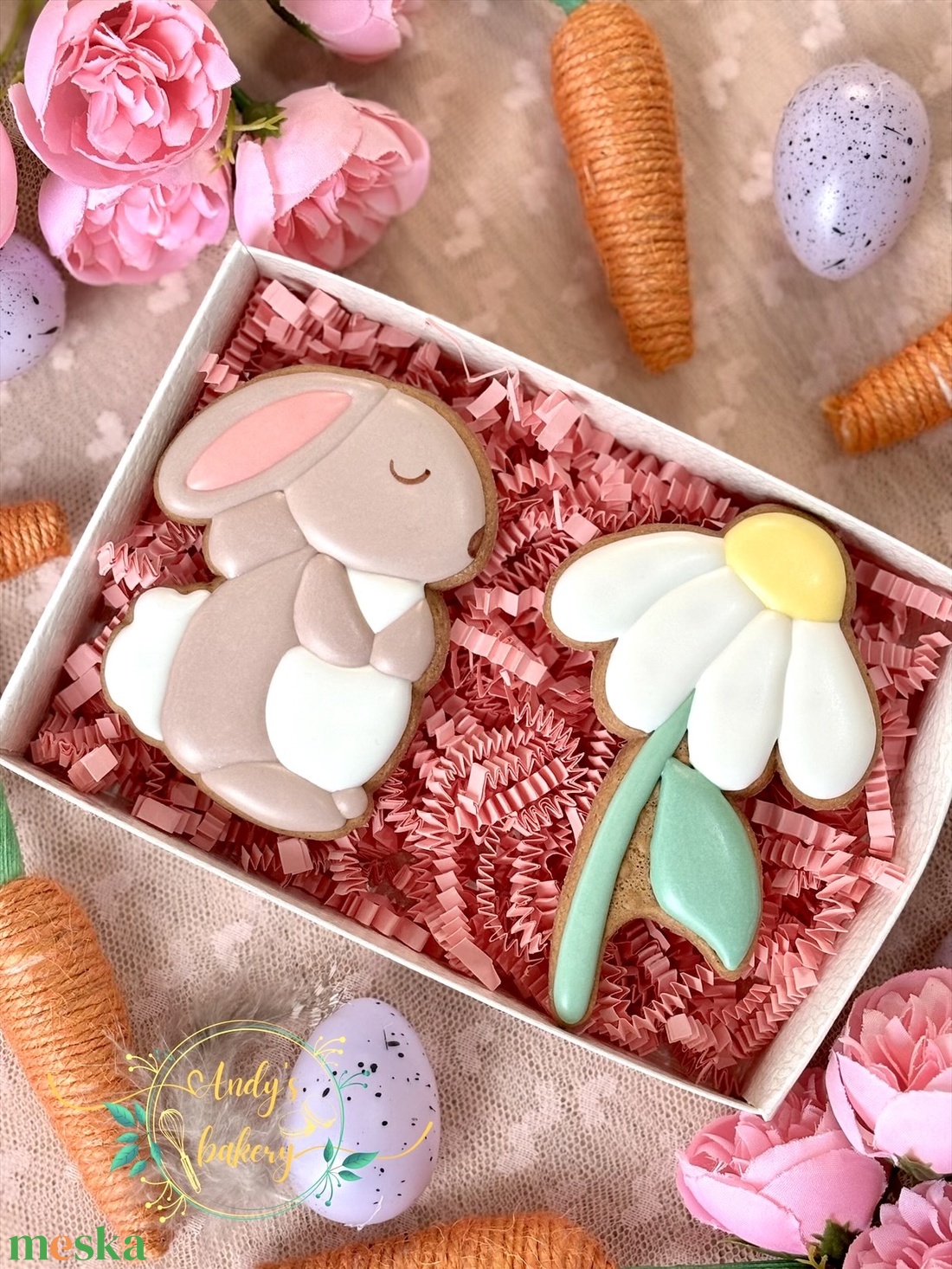 Húsvéti mézeskalács boxok - élelmiszer - gourmet ajándékcsomag - Meska.hu