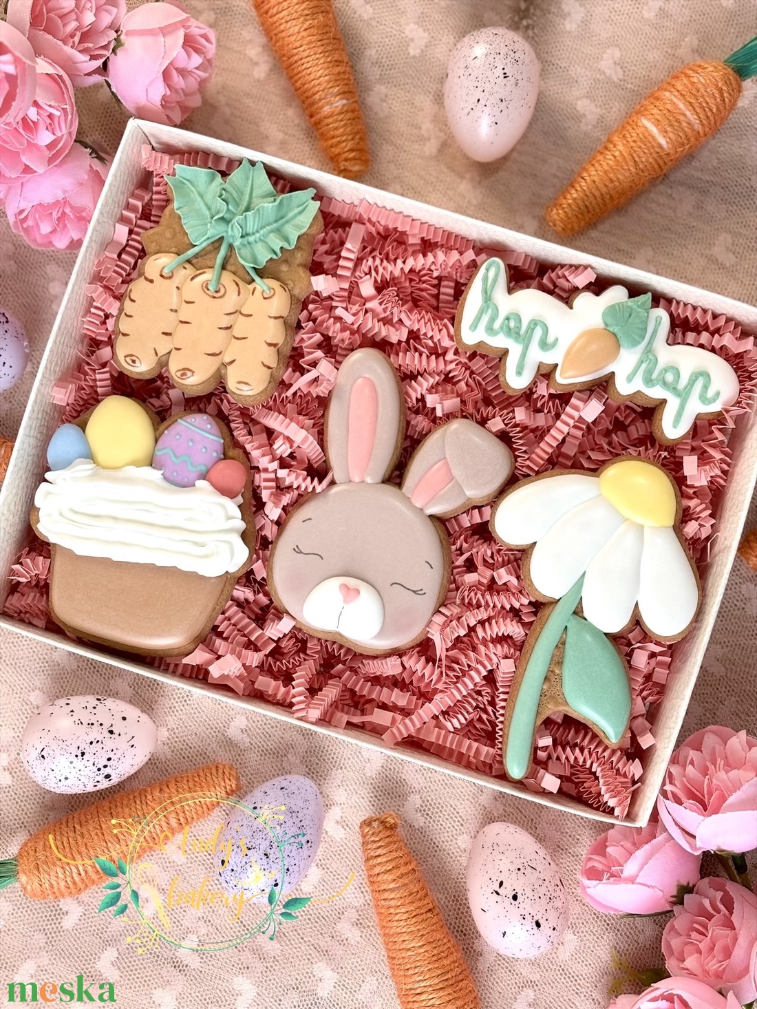 Húsvéti mézeskalács box - élelmiszer - gourmet ajándékcsomag - Meska.hu