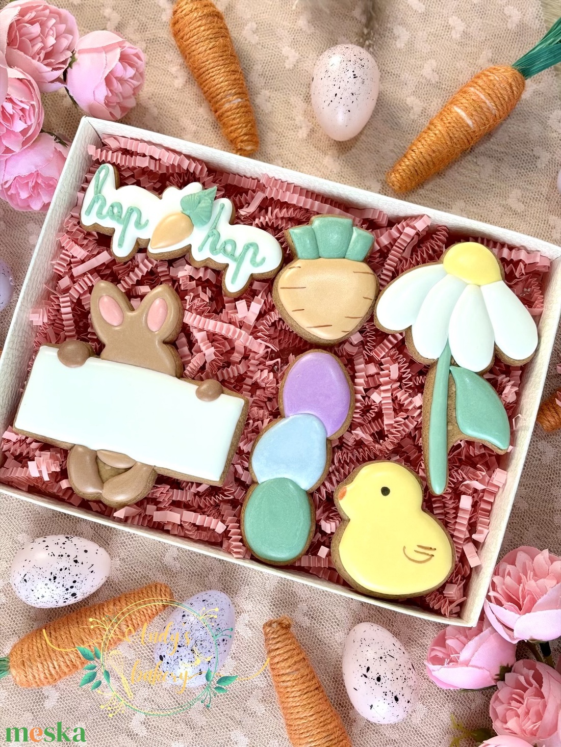 Húsvéti mézeskalács box - élelmiszer - gourmet ajándékcsomag - Meska.hu