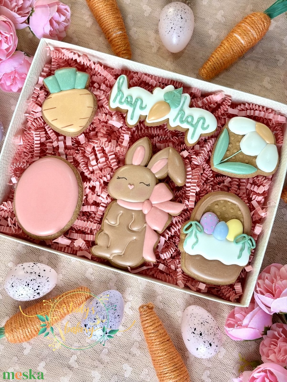 Húsvéti mézeskalács box - élelmiszer - gourmet ajándékcsomag - Meska.hu