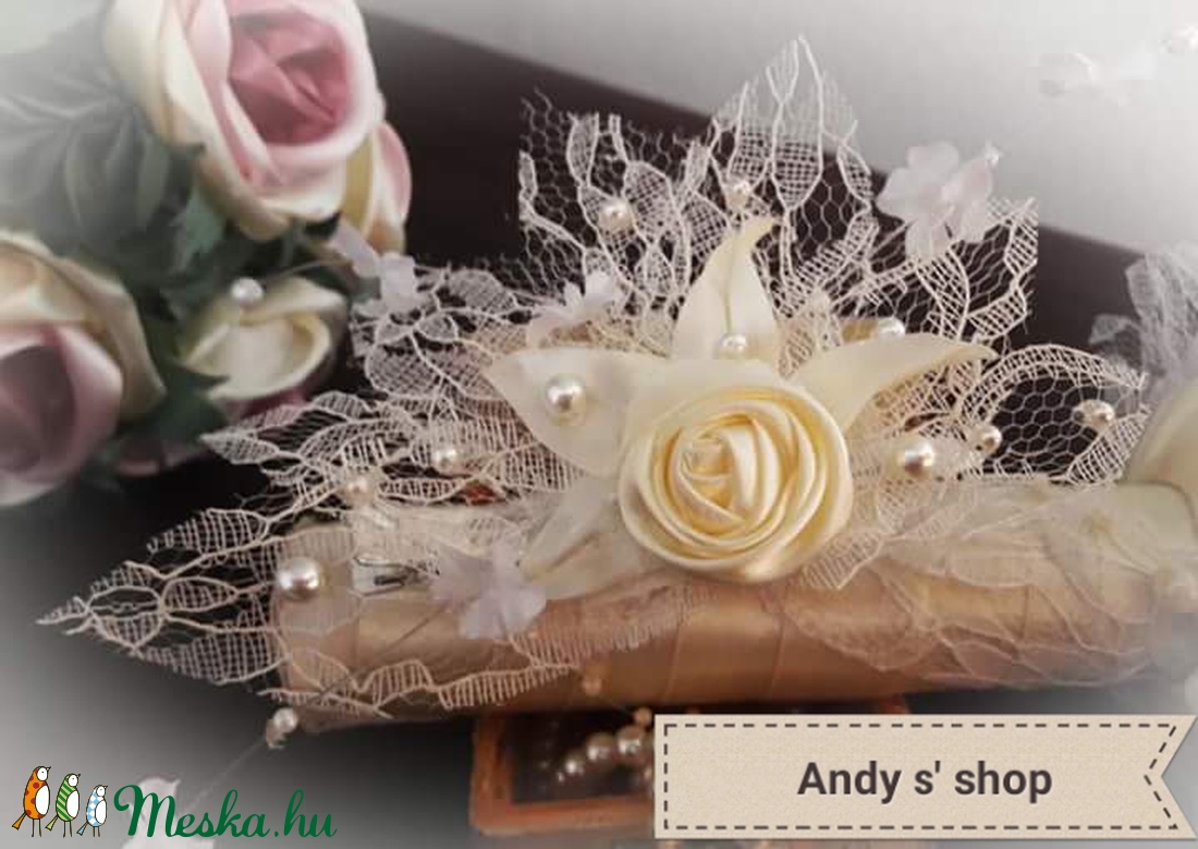 Esküvői hajdísz -  - Meska.hu