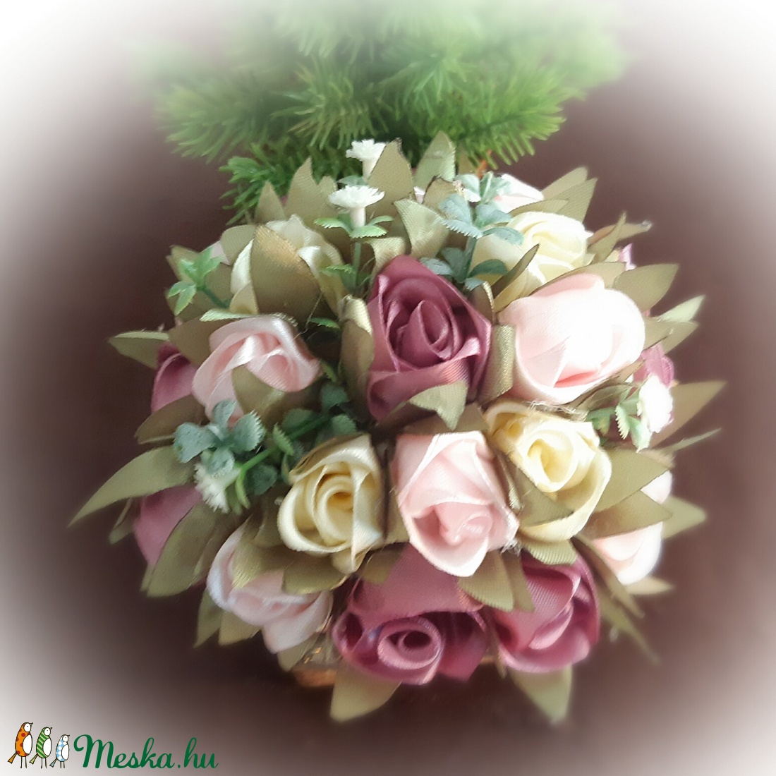 Rustica kaspó asztalidísz - otthon & életmód - dekoráció - Meska.hu