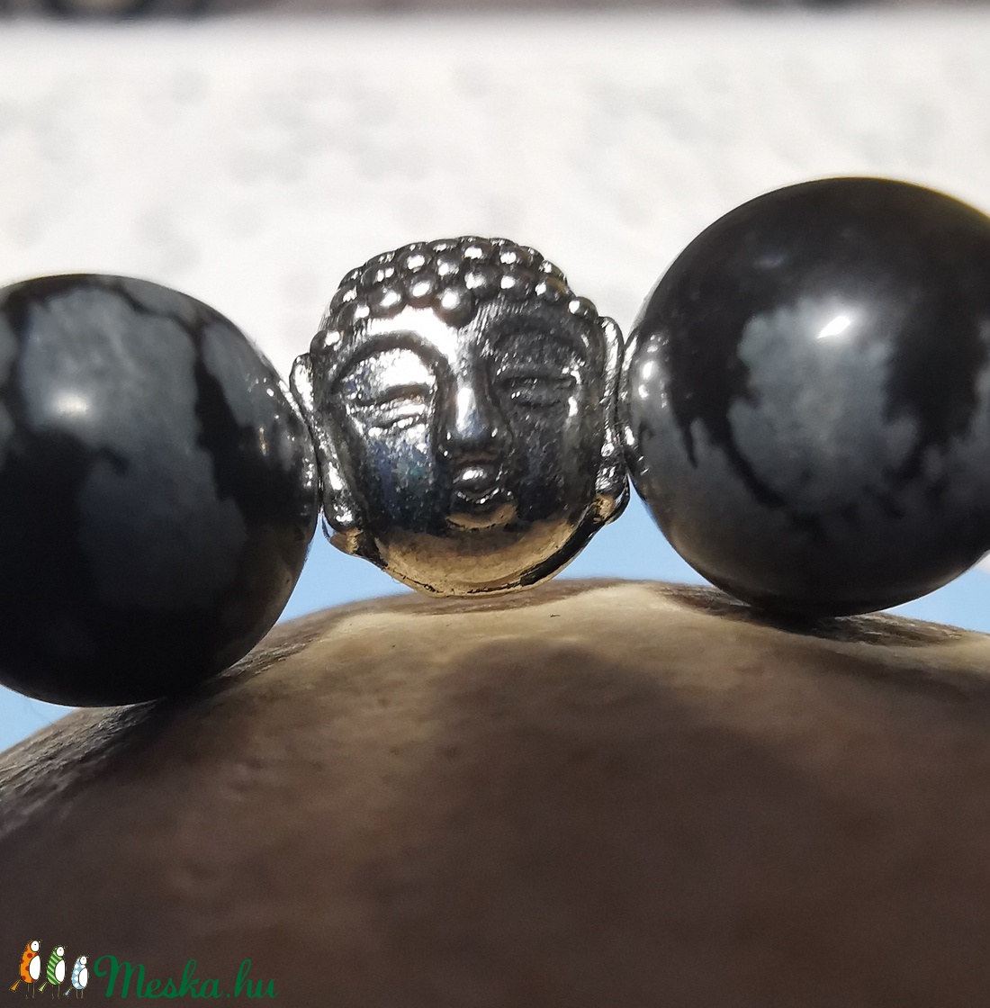 Deep Meditation 01 karkötő - ékszer - karkötő - bogyós karkötő - Meska.hu