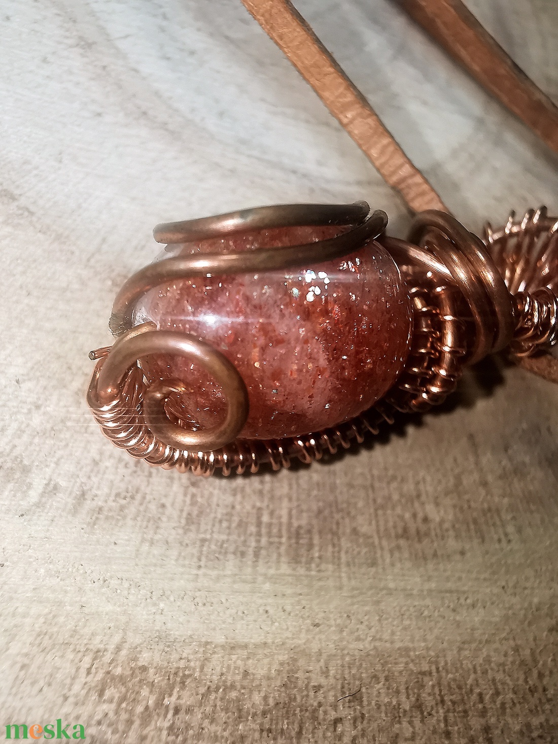 Napfény medál - ékszer - nyaklánc - medál - Meska.hu