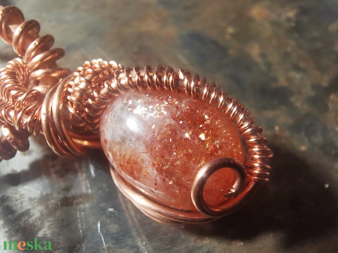 Napfény medál - ékszer - nyaklánc - medál - Meska.hu