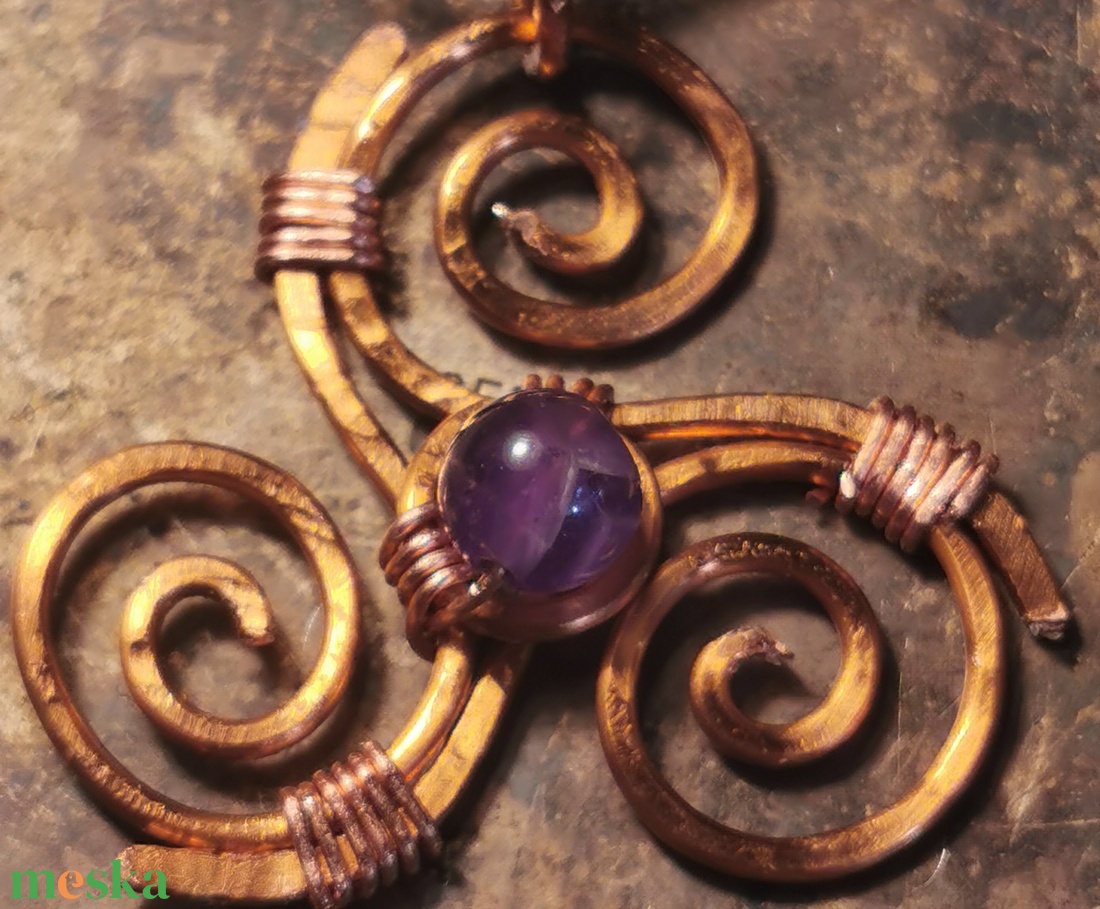 Triskele amulett - ékszer - nyaklánc - medálos nyaklánc - Meska.hu