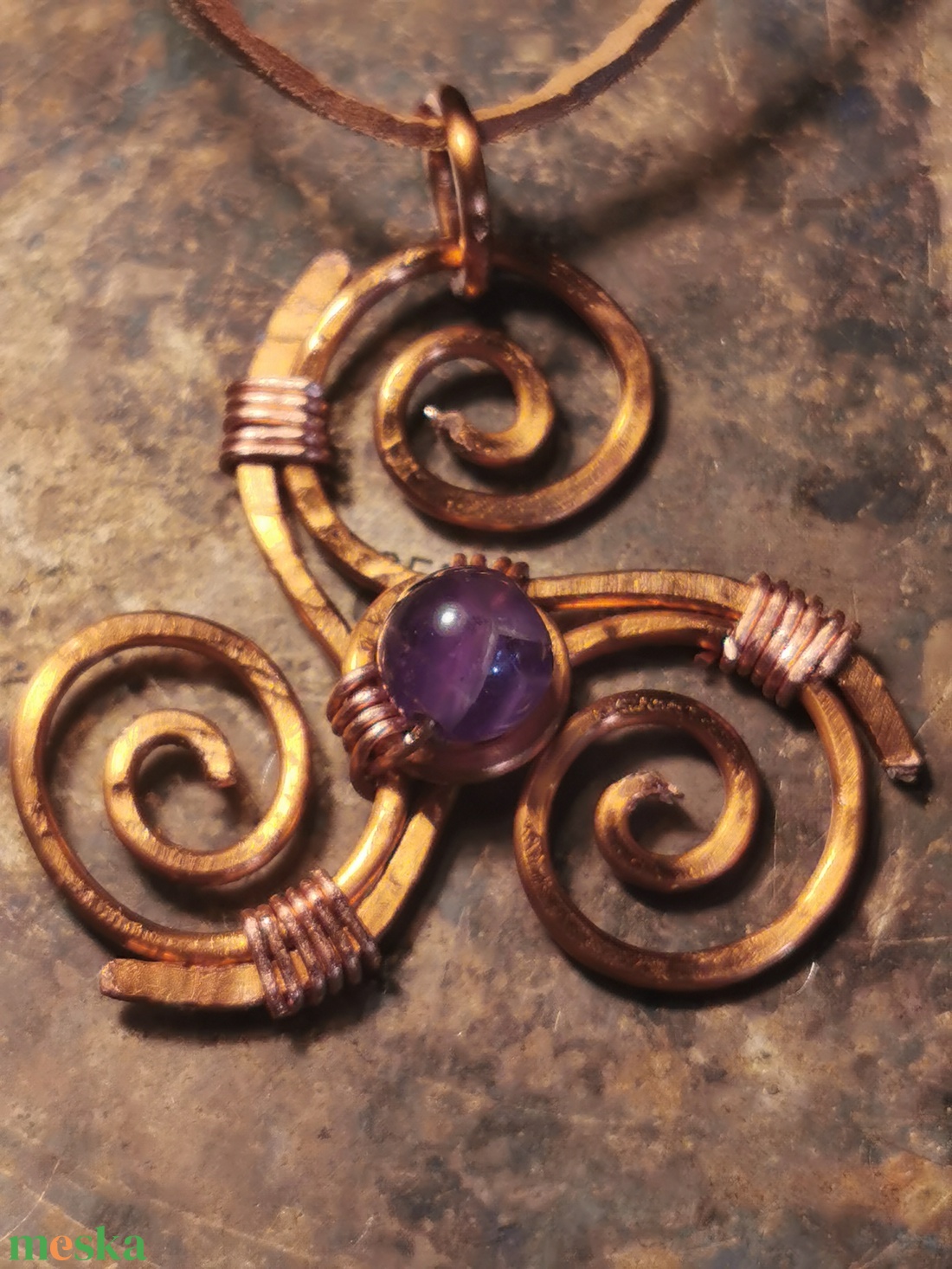 Triskele amulett - ékszer - nyaklánc - medálos nyaklánc - Meska.hu