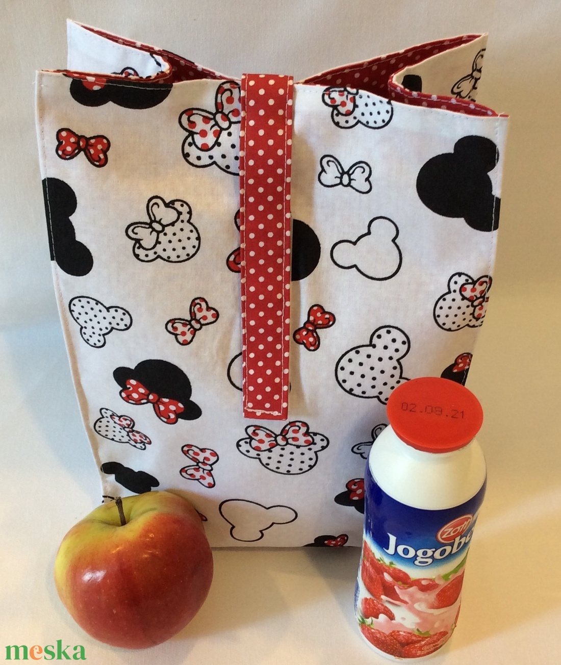 Uzsonnás táska / Lunch bag  /  Ajándék szalvétával  - táska & tok - uzsonna- & ebéd tartó - szendvics csomagoló - Meska.hu
