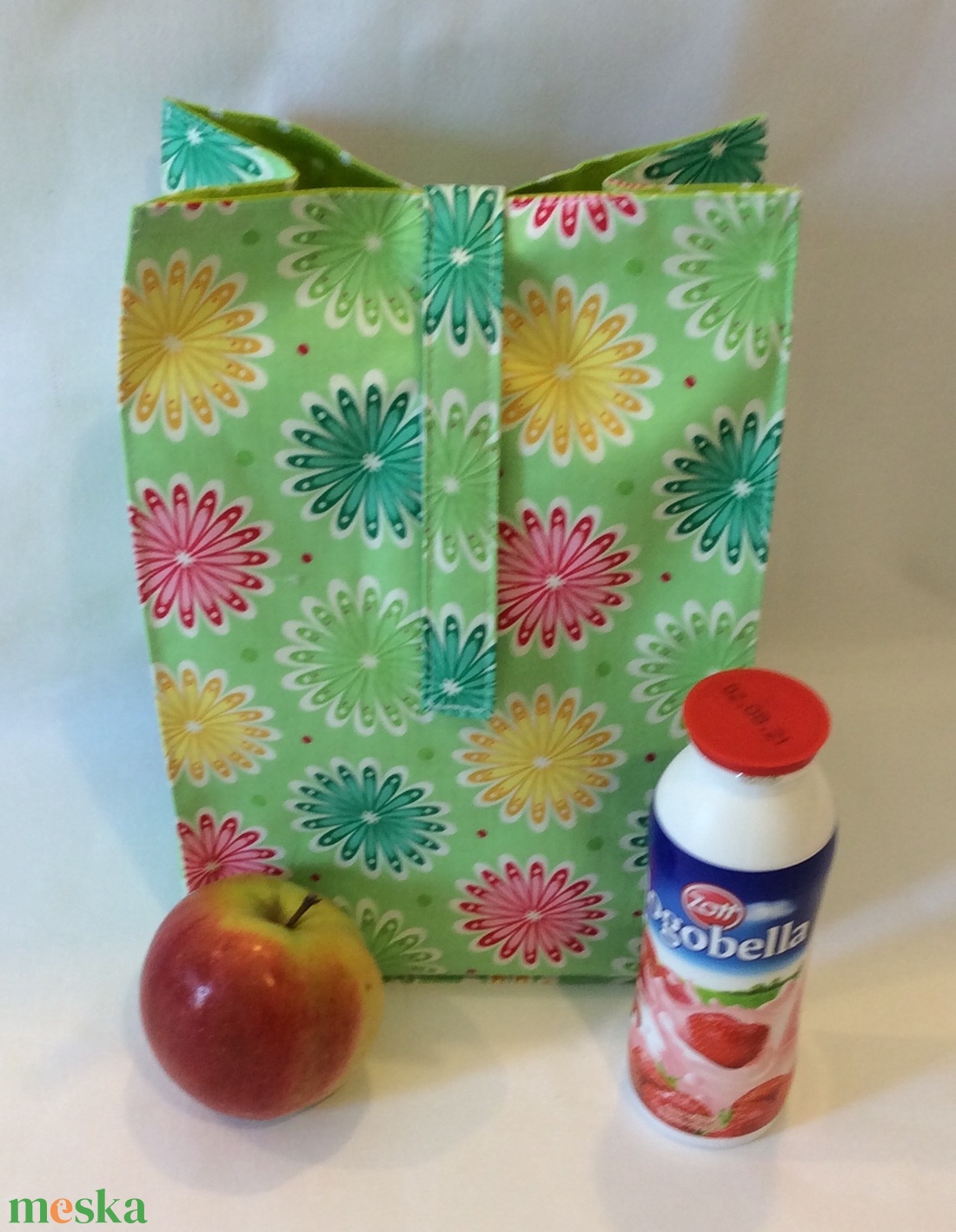 Uzsonnás táska / Lunch bag  /  ajándék szalvétával  - táska & tok - uzsonna- & ebéd tartó - ebéd tasak, doboz - Meska.hu