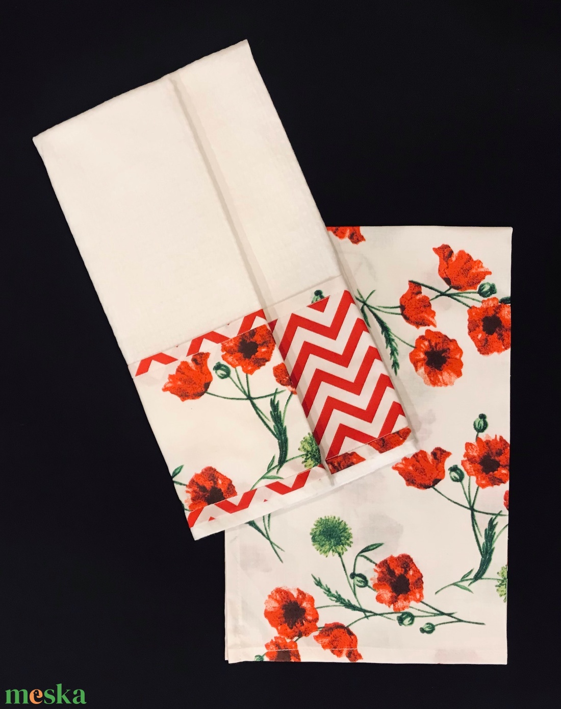 Konyharuha szett pipacs mintás - otthon & életmód - konyhafelszerelés, tálalás - konyhai textil - konyharuha & törlőkendő - Meska.hu Konyharuha szett pipacs mintás - otthon & életmód - konyhafelszerelés, tálalás - konyhai textil - konyharuha & törlőkendő - Meska.hu