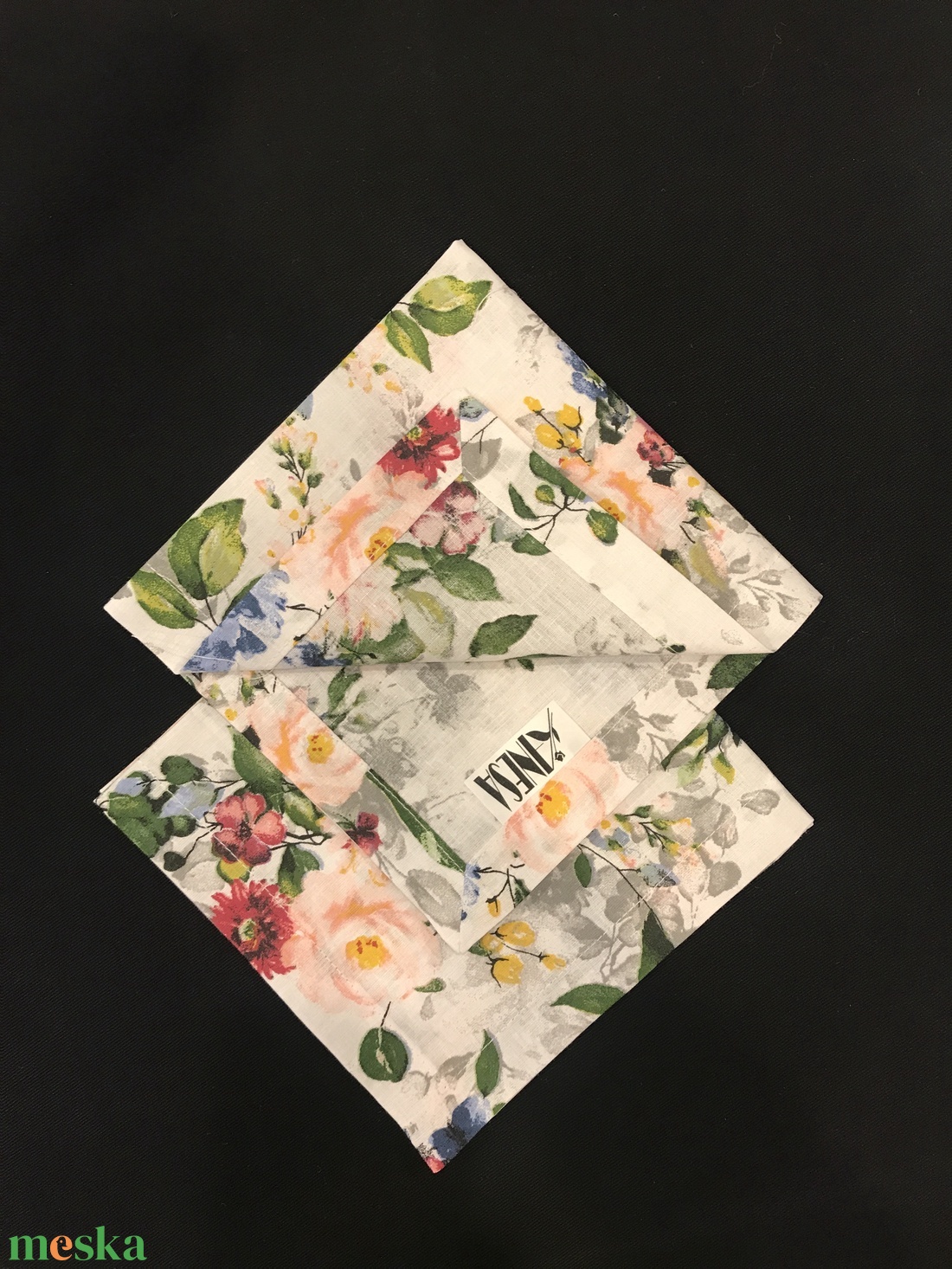Szalvéta szett virág mintás / Zero Waste - otthon & életmód - konyhafelszerelés, tálalás - konyhai textil - szalvéta - Meska.hu Szalvéta szett virág mintás / Zero Waste - otthon & életmód - konyhafelszerelés, tálalás - konyhai textil - szalvéta - Meska.hu