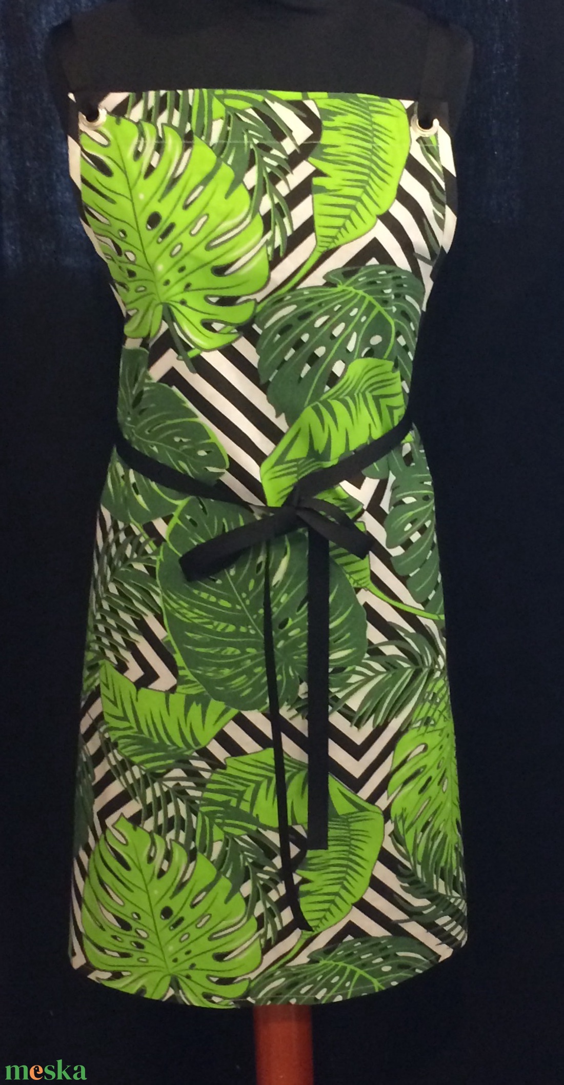 Konyharuha szett levél mintával - otthon & életmód - konyhafelszerelés, tálalás - konyhai textil - konyharuha & törlőkendő - Meska.hu