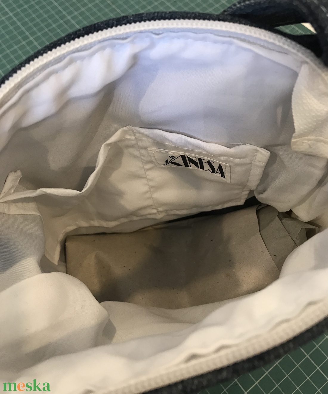 Farmer táska hímzett  - táska & tok - kézitáska & válltáska - vállon átvethető táska - Meska.hu