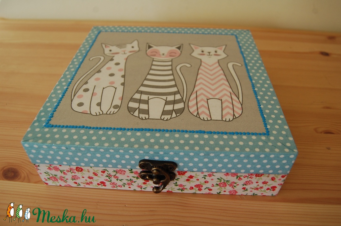 3 cica doboz - - Meska.hu 3 cica doboz - - Meska.hu