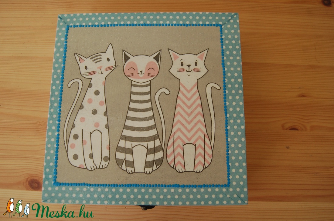 3 cica doboz - - Meska.hu 3 cica doboz - - Meska.hu