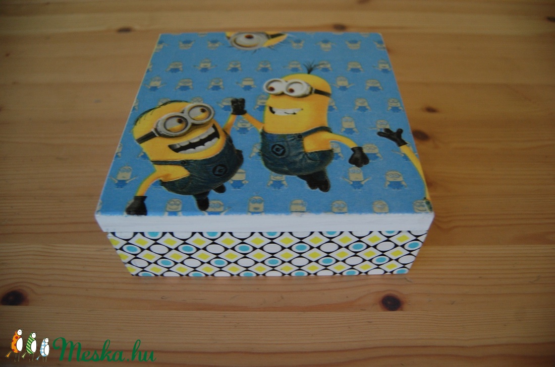 Minions doboz - otthon & életmód - tárolás & rendszerezés - Meska.hu Minions doboz - otthon & életmód - tárolás & rendszerezés - Meska.hu