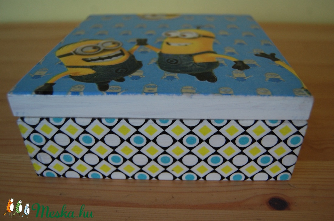 Minions doboz - otthon & életmód - tárolás & rendszerezés - Meska.hu Minions doboz - otthon & életmód - tárolás & rendszerezés - Meska.hu