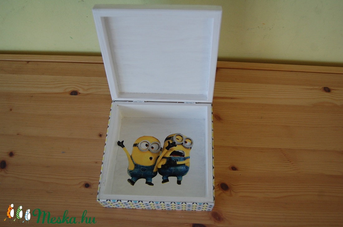 Minions doboz - otthon & életmód - tárolás & rendszerezés - Meska.hu Minions doboz - otthon & életmód - tárolás & rendszerezés - Meska.hu