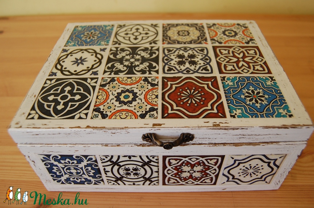 Vintage doboz -  - Meska.hu