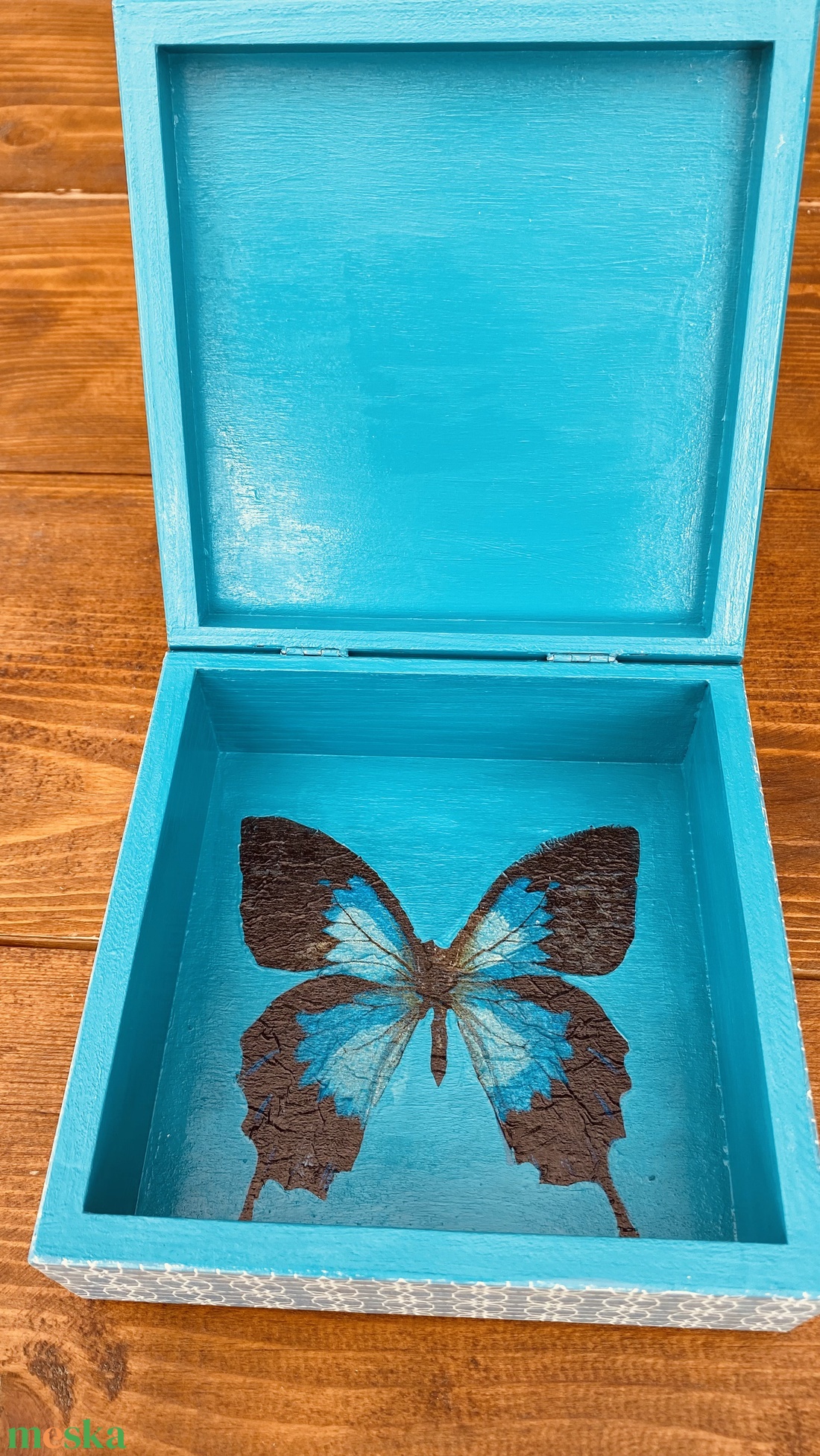 Pillangó doboz - otthon & életmód - dekoráció - asztal és polc dekoráció - díszdoboz - Meska.hu