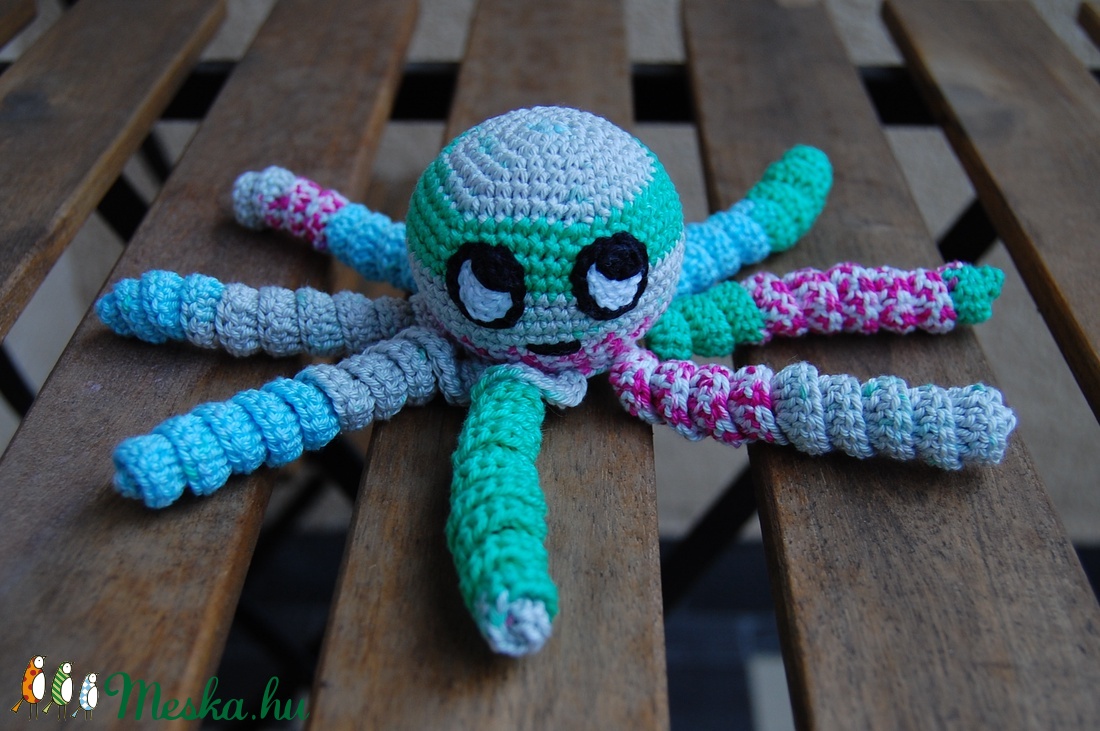 Horgolt polip (korip) -  - Meska.hu