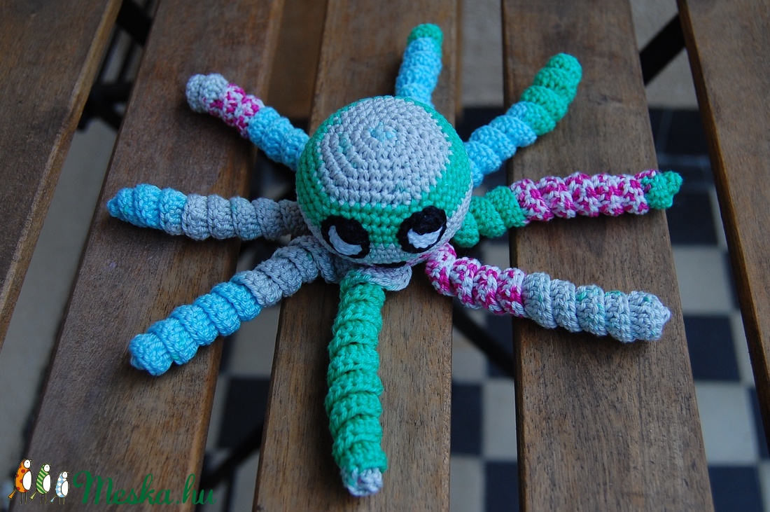 Horgolt polip (korip) -  - Meska.hu