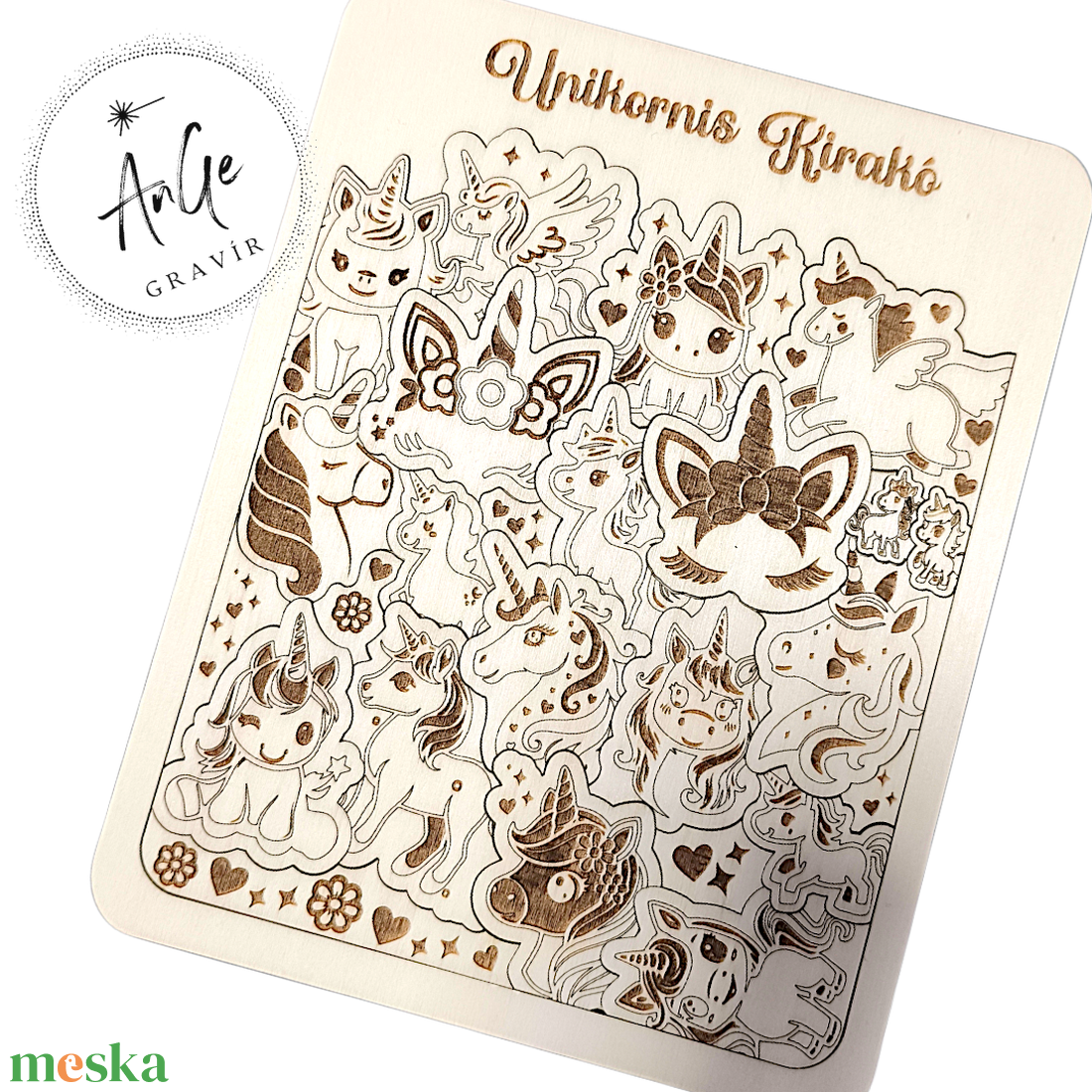 Állatfigurás puzzle - játék & sport - puzzle - forma puzzle - Meska.hu