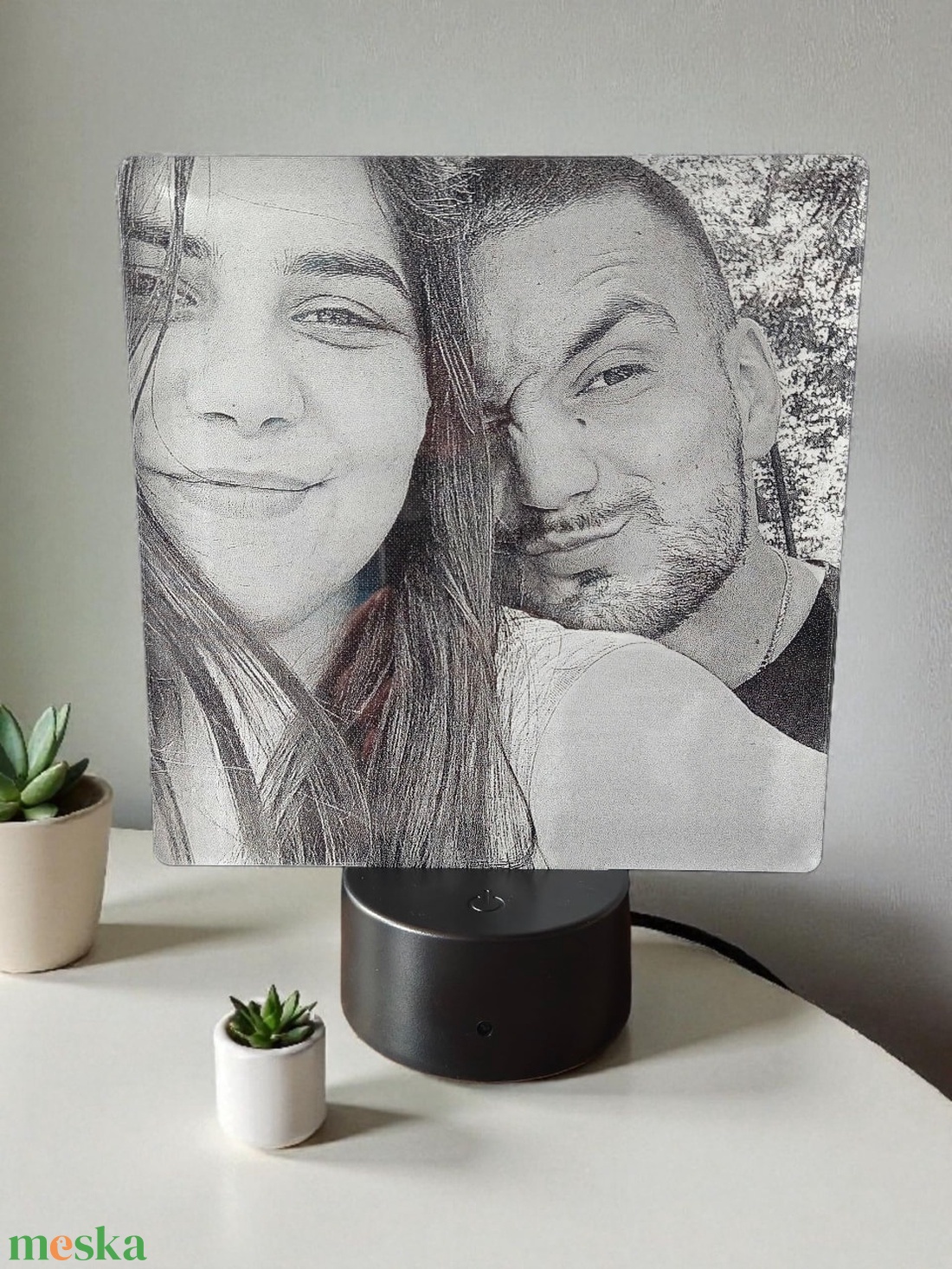 LED- lámpa saját fényképpel - otthon & életmód - lámpa - hangulatlámpa - Meska.hu