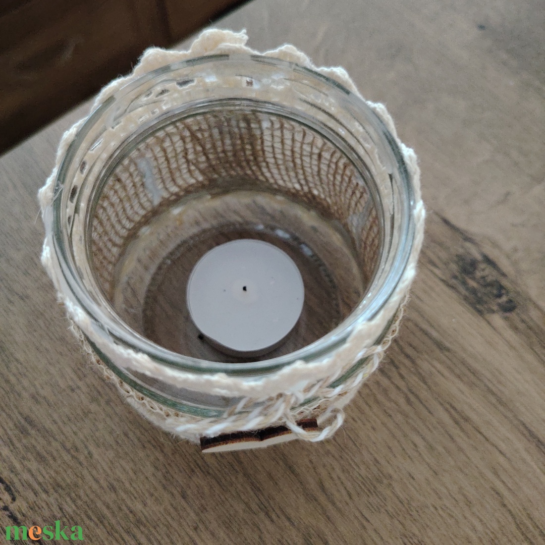 Romantikus hangulatú mécsestartó - otthon & életmód - gyertya, illat, aroma - mécses és mécsestartó - Meska.hu