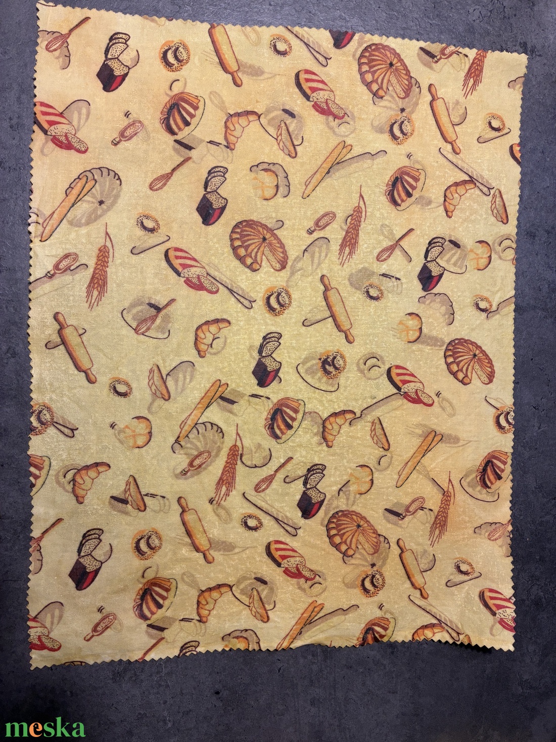 30x39 cm-es méhviaszos kendő  - táska & tok - uzsonna- & ebéd tartó - szendvics csomagoló - Meska.hu
