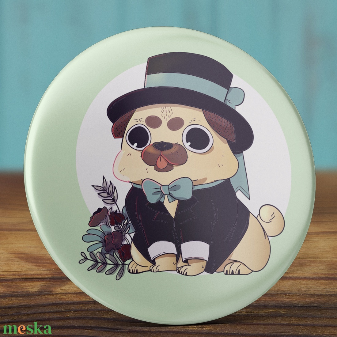 Vőlegény kitűző - mopsz bross- kutya kitűző - mopsz - esküvő - esküvői ajándék - vicces ajándék - virág - vintage - esküvő - kiegészítők - kitűző - Meska.hu Vőlegény kitűző - mopsz bross- kutya kitűző - mopsz - esküvő - esküvői ajándék - vicces ajándék - virág - vintage - esküvő - kiegészítők - kitűző - Meska.hu