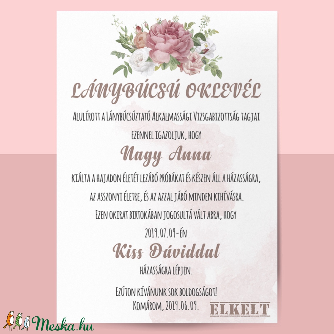 Lánybúcsú oklevél - lánybúcsú ajándék - lánybúcsú szett - menyasszony - esküvő - - Meska.hu Lánybúcsú oklevél - lánybúcsú ajándék - lánybúcsú szett - menyasszony - esküvő - - Meska.hu