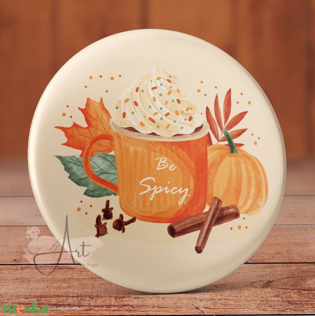 Pumpkin spice latte kitűző - mágnes - matrica - tükör - tök - őszi - kávé - cuki - tök - halloween - ősz - levél - cuki - ékszer - kitűző és bross - kitűző - Meska.hu Pumpkin spice latte kitűző - mágnes - matrica - tükör - tök - őszi - kávé - cuki - tök - halloween - ősz - levél - cuki - ékszer - kitűző és bross - kitűző - Meska.hu