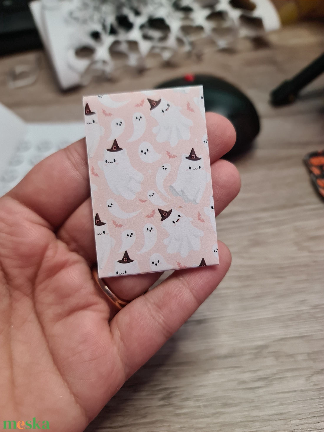 DIY papír doboz - ajándék doboz - csináld magad ajándék doboz - ékszer doboz - papír doboz - mézeskalács - karácsony box - ékszer - ékszertartó - ékszerdoboz - Meska.hu