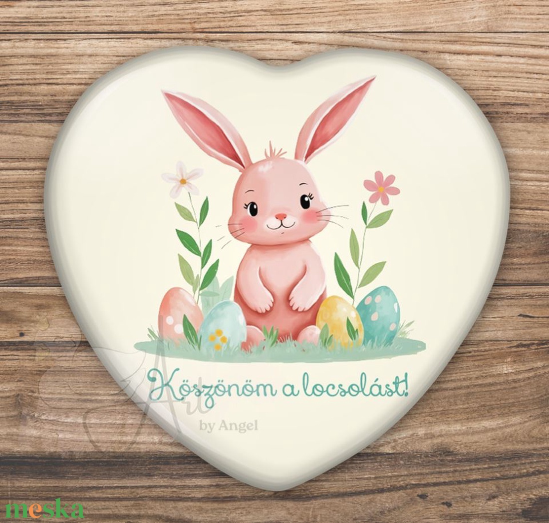 Húsvéti mágnes - húsvéti ajándék - cuki - aranyos - húsvéti nyúl - húsvéti nyuszi - kitűző - matrica - zsebtükör - tojás - otthon & életmód - konyhafelszerelés, tálalás - konyhai dekoráció - hűtőmágnes - Meska.hu