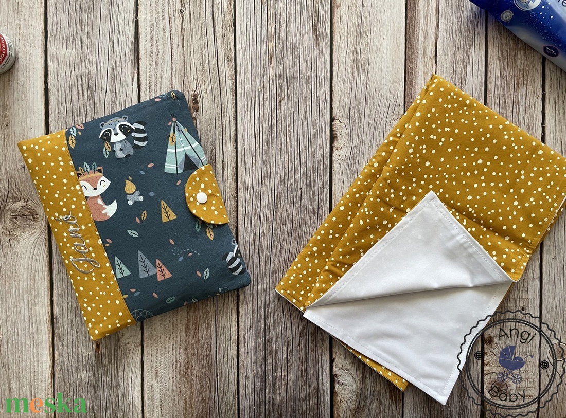 Prémium designer pelenkatartó táska + pelenkázó alátét szett - táska & tok - pelenkatáska - pelenkatartó tok - Meska.hu