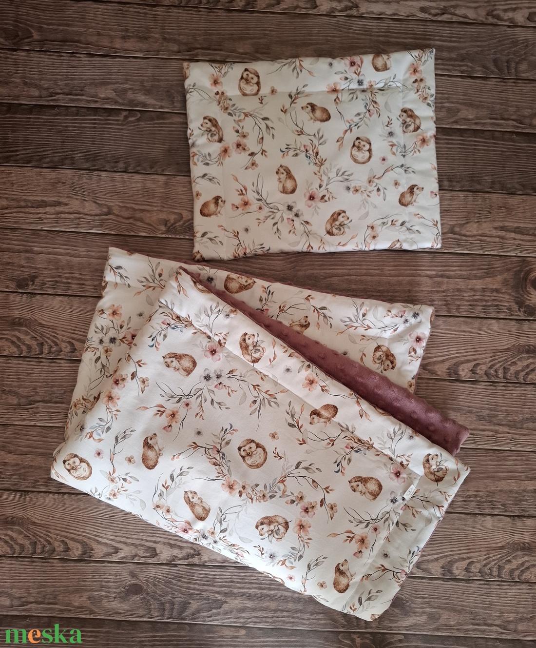Baba ágyneműgarnitúra (takaró + párna) - otthon & életmód - babaszoba, gyerekszoba - baba ágynemű - Meska.hu