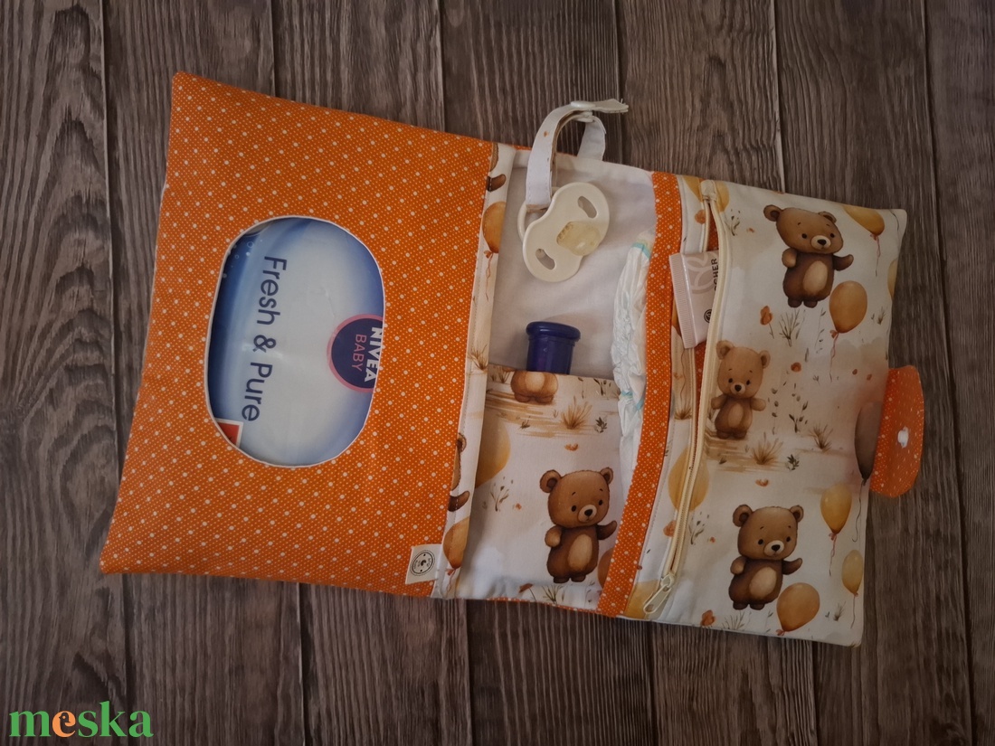 3 részes prémium designer praktikus babalátogató / babaváró szett - táska & tok - pelenkatáska - pelenkatartó tok - Meska.hu
