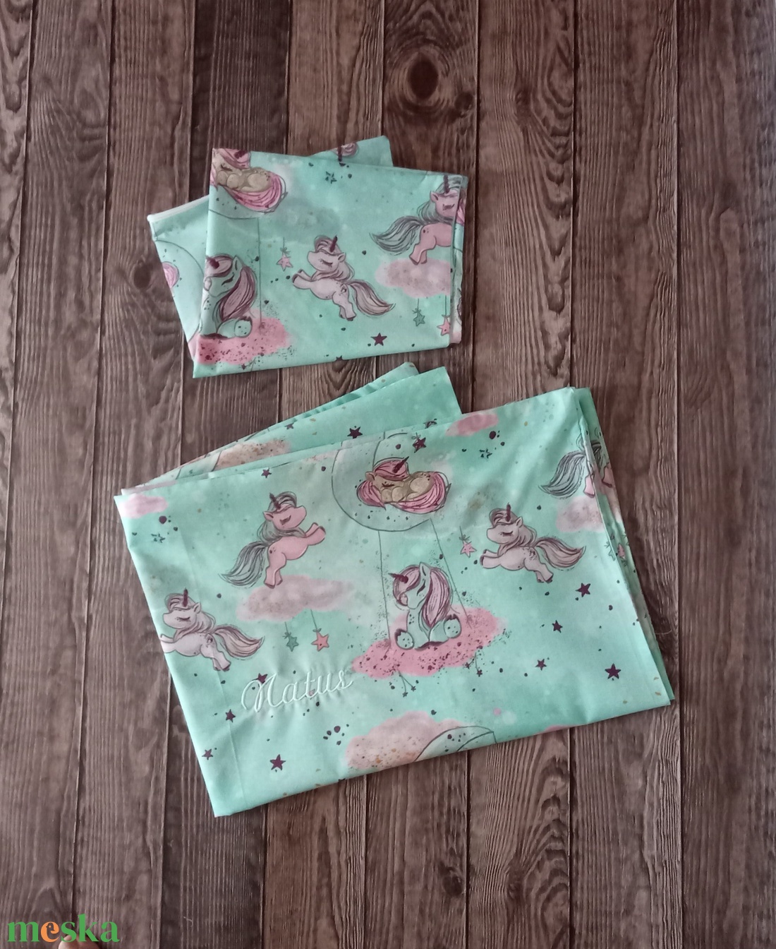 ovis takaró huzat ( 100 x 135 cm ) + párnahuzat   - játék & sport - ovis felszerelés - ovis szett - Meska.hu