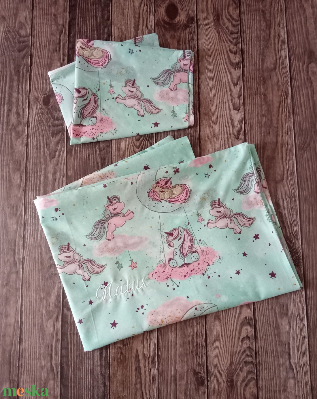 ovis takaró huzat ( 100 x 135 cm ) + párnahuzat   - játék & sport - ovis felszerelés - ovis szett - Meska.hu