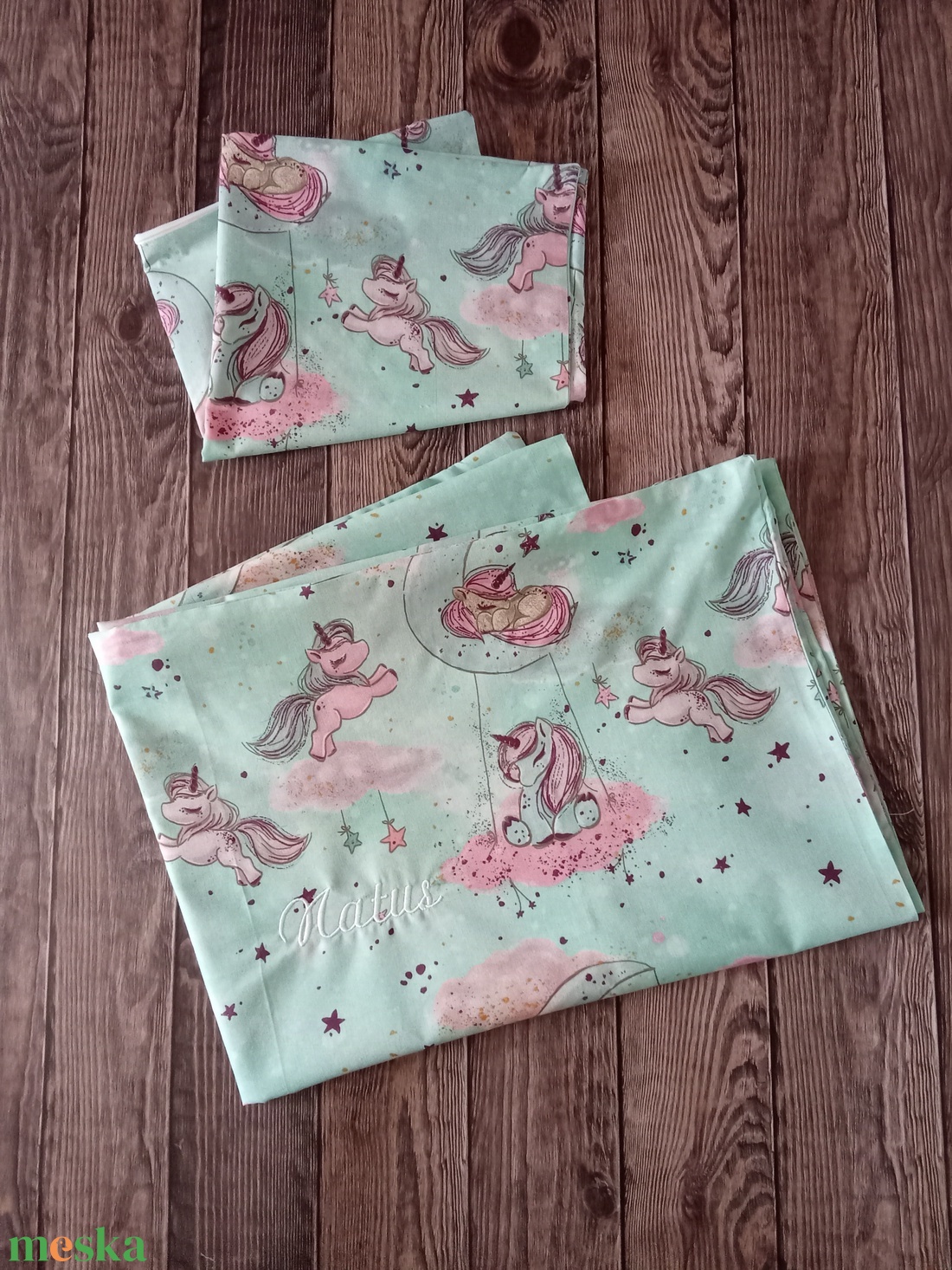 ovis takaró huzat ( 100 x 135 cm ) + párnahuzat   - játék & sport - ovis felszerelés - ovis szett - Meska.hu